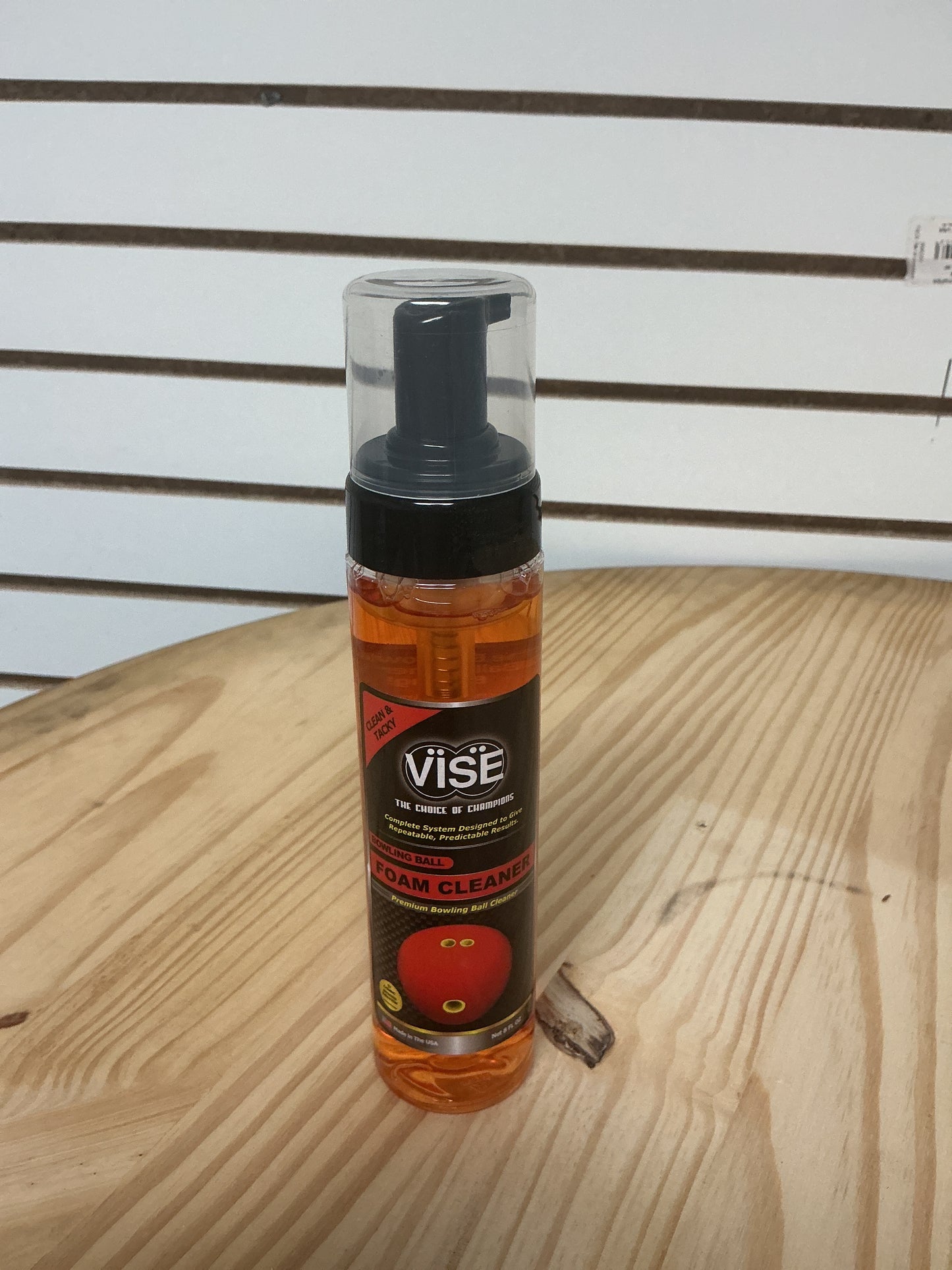 Vise Bowling Ball Foam Cleaner