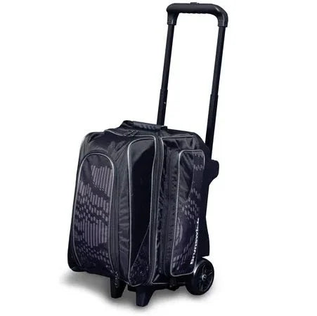 Brunswick Punisher Double 2 Ball Roller Bowling Bag Grey