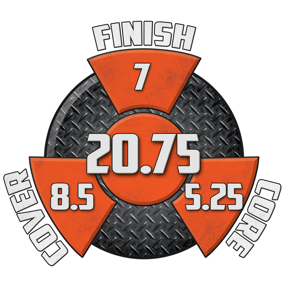 Raw Hammer Blue/Black/Orange