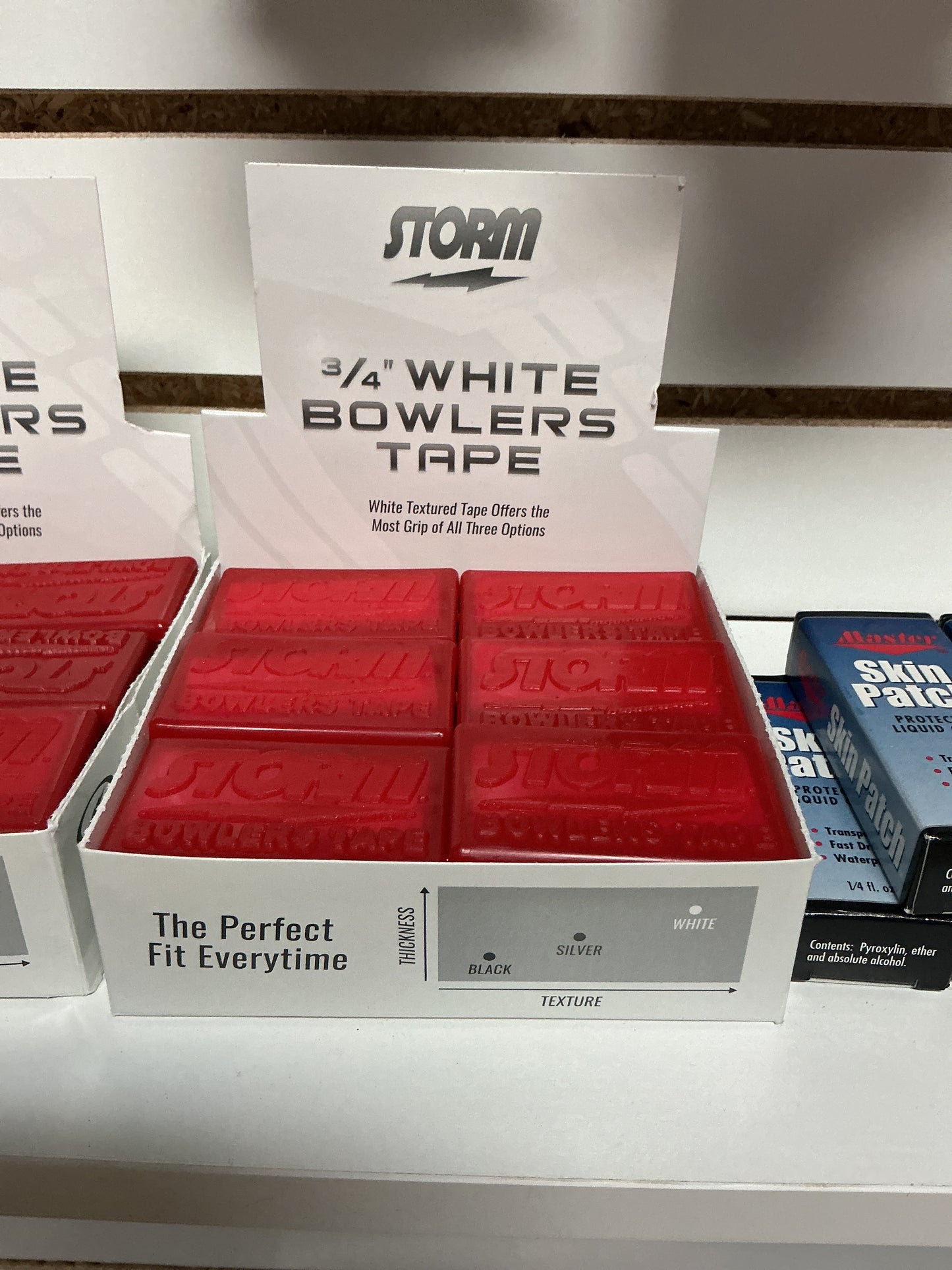 Storm 3/4” White Bowlers Tape