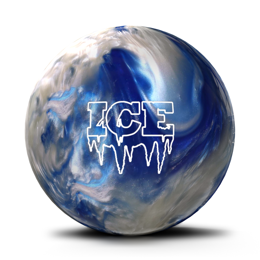 Ice Storm Ocean Blue/White