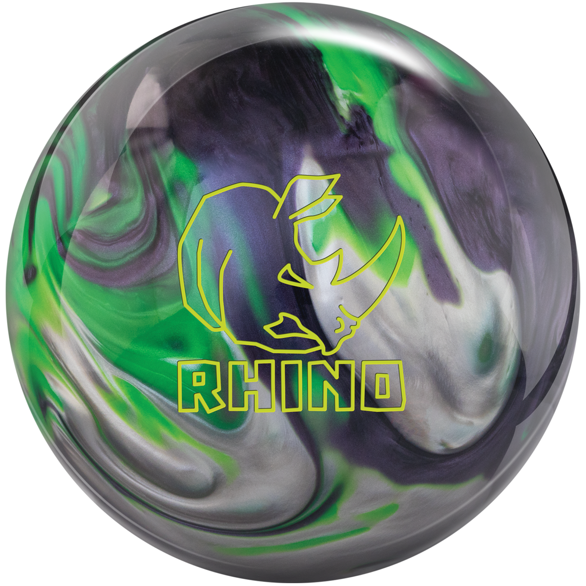 Rhino Carbon/Lime/Silver Pearl