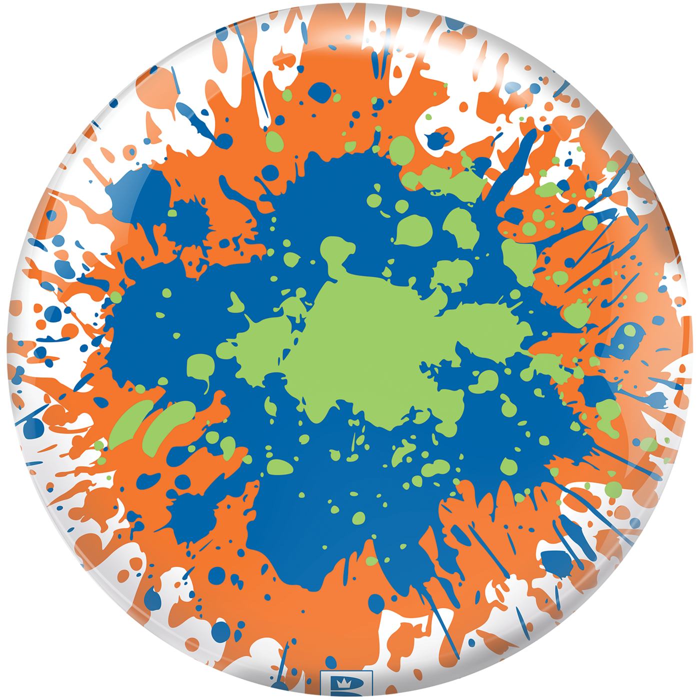 Paint Splatter Viz-A-Ball