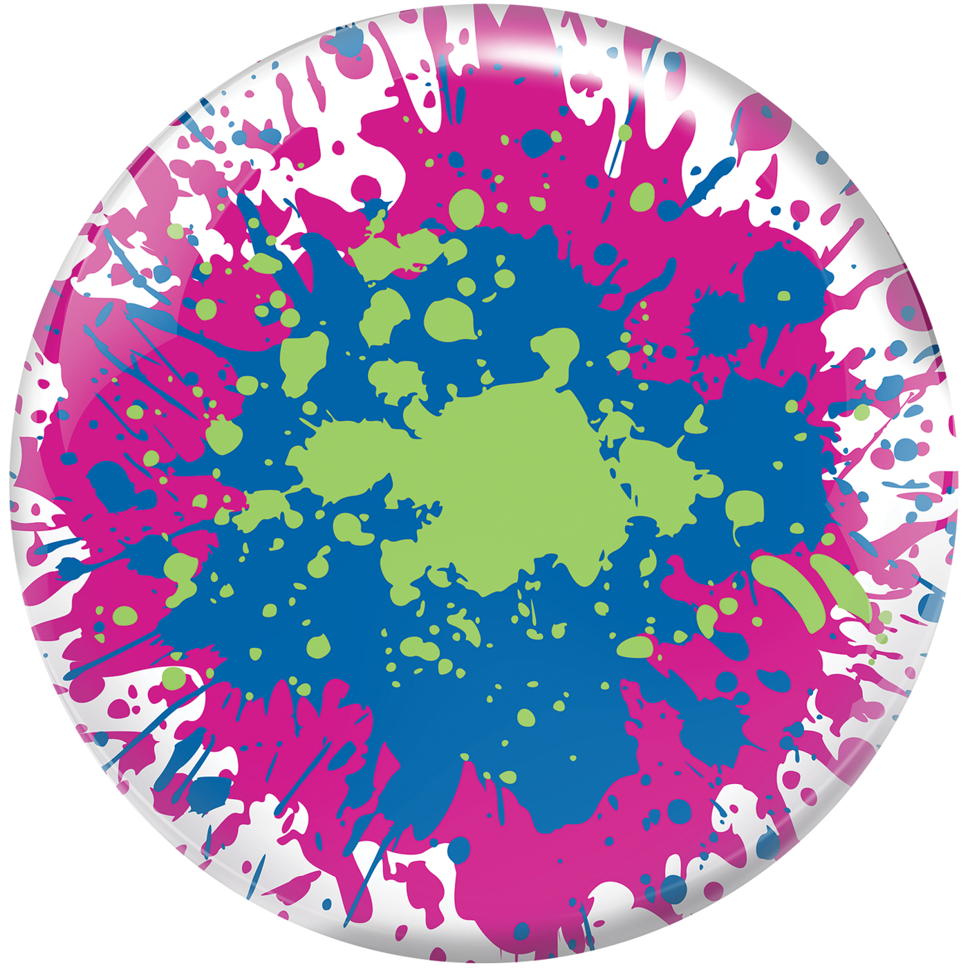 Paint Splatter Viz-A-Ball