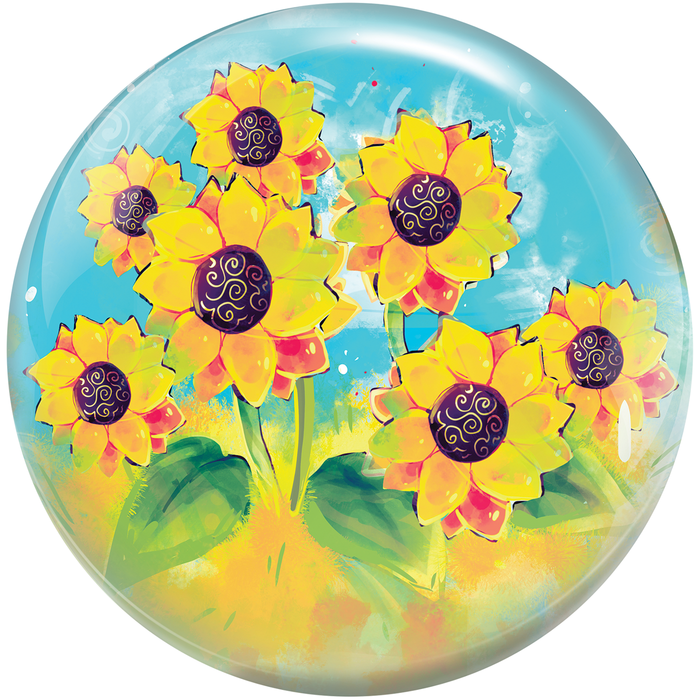 Sunflower Viz-A-Ball