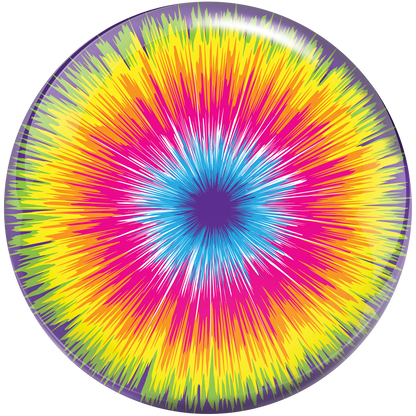 Tie-Dye Burst Viz-A-Ball