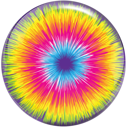 Tie-Dye Burst Viz-A-Ball