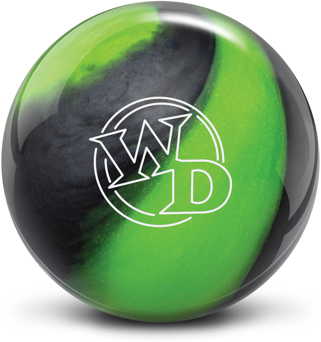 White Dot Lime Swirl