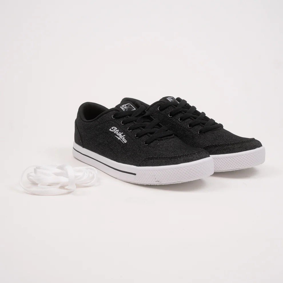 KR Strikeforce Laguna Black Denim Women's Bowling Shoes